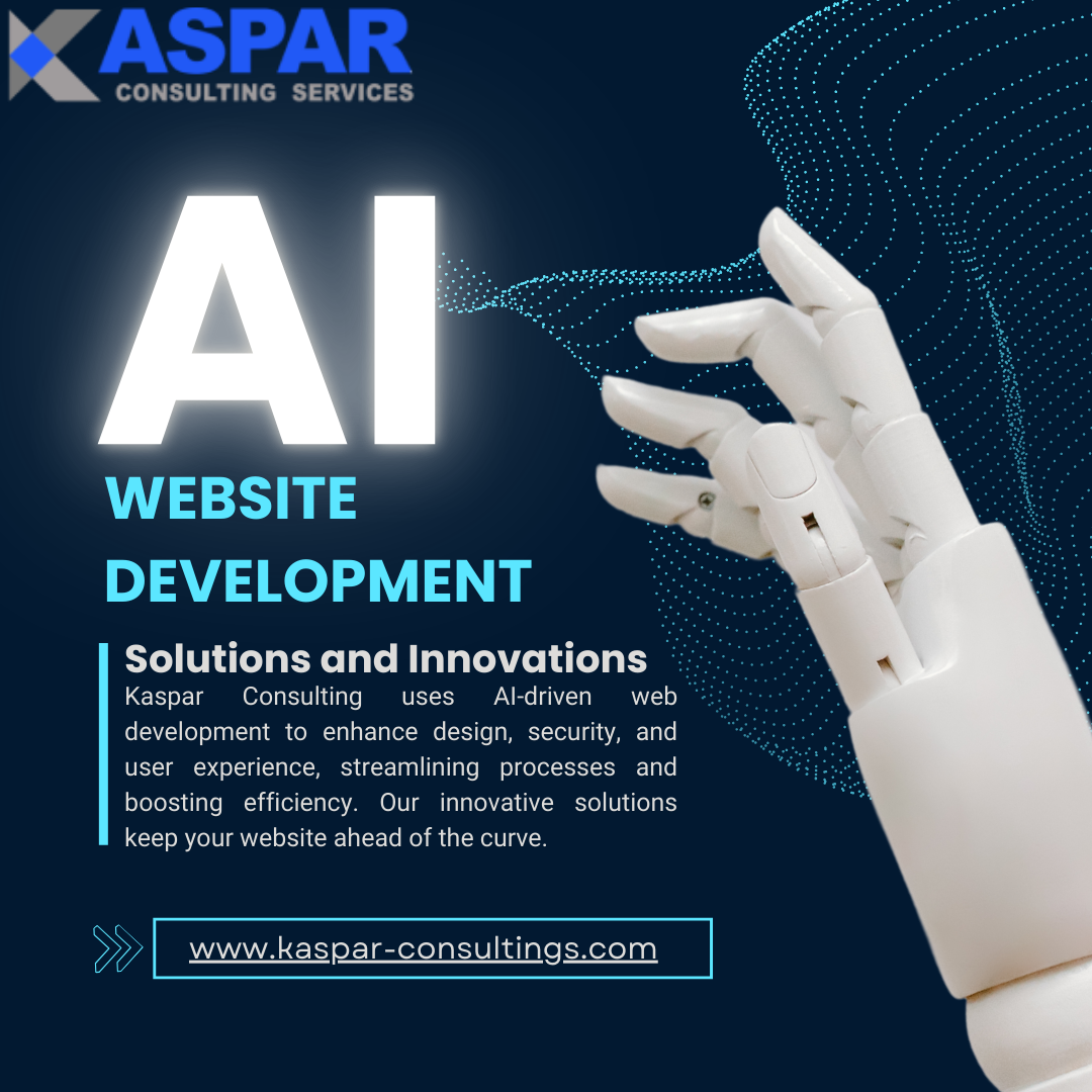 Seamless Web Development Powered by AI Excellence | Kaspar Consulting